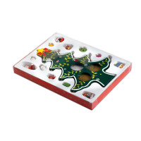 Leseno božično drevo 22cm WOODTREE CX1278-09