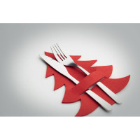 Komplet podstavkov za jedilni pribor iz filca RPET TREESGUARD CX1479-05