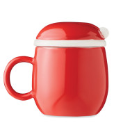 Keramična skodelica s pokrovom 370ml SANTA CX1492-05