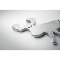 Kovinski božični obesek za ključe BOTTLE POPPER CX1549-16