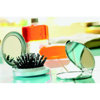Zložljiva krtača za lase z ogledalom B BEAUTY KC2683-14