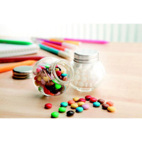 Čokoladni bonboni v stekleni posodici CHOCKY KC6640-99