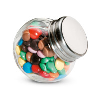 Čokoladni bonboni v stekleni posodici CHOCKY KC6640-99