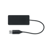USB razdelilnik - HUB z 20 cm kablom HUB-C MO2142-03