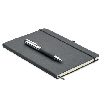 Set beležka A5 iz recikliraga usnja s pisalom ELEGANOTE MO2195-03