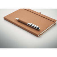 Set beležka A5 iz recikliraga usnja s pisalom ELEGANOTE MO2195-13