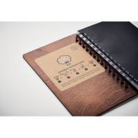 Lesena beležka A5 špiralna vezava GROWBOOK™ SAVAGE MO2251-01