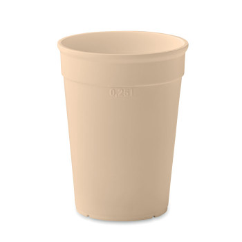 Plastičen kozarček iz recikliranega PP 250ml AWAYCUP MO2256-13