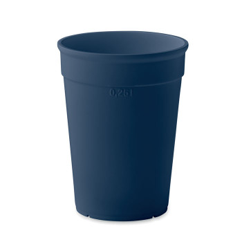 Plastičen kozarček iz recikliranega PP 250ml AWAYCUP MO2256-85