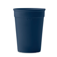 Plastičen kozarček iz recikliranega PP 250ml AWAYCUP MO2256-85