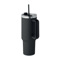 Velika kovinska termo skodelica s slamico 1200ml SUMA MO2327-03