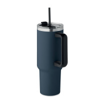 Velika kovinska termo skodelica s slamico 1200ml SUMA MO2327-85