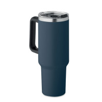 Velika kovinska termo skodelica s slamico 1200ml SUMA MO2327-85
