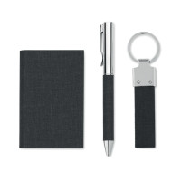 Darilni set kemični svinčnik, vizitkar in obesek SCRIBI 3 MO2334-03