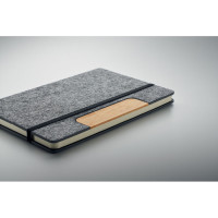 Darilni set beležka iz filca A5 in pisalo NOTEMIX MO2390-15