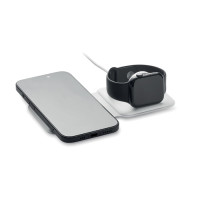 Zložljiv wireless brezžični polnilnik 2v1 15W FLIP MO2445-06