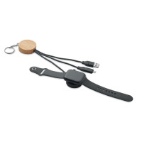 Obesek za ključe s 4 v 1  priključki 60W BULE MO2451-03