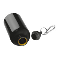 Kovinski bidon - športna steklenica s karabinom 800ml Brno 019503