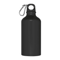 Kovinski bidon - športna steklenica s karabinom 800ml Brno 019503