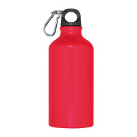 Kovinski bidon - športna steklenica s karabinom 800ml Brno 019505