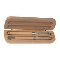 Lesen pisalni set v lesenem etuiju Indianapolis 061401