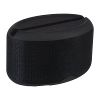 Bluetooth zvočnik s stojalom za telefon ali tablico Music man, črna 094203