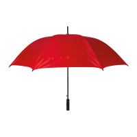 Velik dežnik z ravnim ročajem in avtomatskim odpiranjem 130cm Suederdeich, rdeča 153105