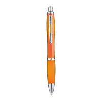 Kemični svinčnik Moscow - Palermo transparent, oranžna 168210