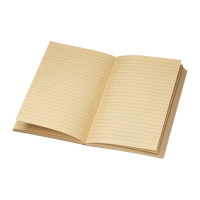 Beležka A5 iz plute in recikliranega papirja Mesen, beige 245913