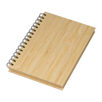 Eleganten ECO set iz beležke z lesenimi platnicami in kemika iz lesa Pisa, beige 269913