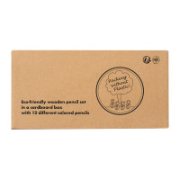 Komplet 12-ih lesenih barvic Menorca 316413