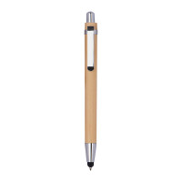 Bamboo ballpen with touch function