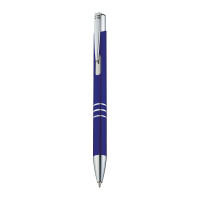 Kemični svinčnik iz aluminija Ascot, modra 333904