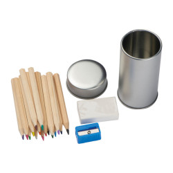 Set 16-ih barvic v kovinskem etuiju Kyoto 357907