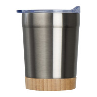 Kovinska potovalna skodelica z lesenim dnom Turin 300 ml 438907