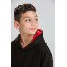 Pulover / hoodie Just Hoods KIDS VARSITY HOODIE AWJH003J