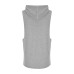 Just Cool URBAN SLEEVEESS MUSCLE HOODIE JC053