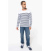 T-majica Kariban MEN’S LONG-SLEEVED BRETON STRIPE TOP KA366