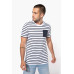 T-majica Kariban STRIPED SHORT SLEEVE SAILOR T-SHIRT WITH POCKET KA378