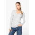 T-majica Kariban LADIES' LONG-SLEEVED V-NECK T-SHIRT KA382