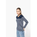 T-majica Kariban LADIES’ LONG-SLEEVED BRETON STRIPE TOP KA386