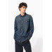 Srajca / Pulover Kariban MEN'S LONG-SLEEVED DENIM SHIRT KA519