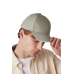 Kapa K-UP CAP IN ORGANIC COTTON WITH CONTRASTING SANDWICH PEAK - 6 PANELS KP198