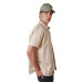 Kapa K-UP CAP IN ORGANIC COTTON WITH CONTRASTING SANDWICH PEAK - 6 PANELS KP198
