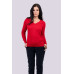 Srajca / Pulover Legend Classics WOMEN’S V-NECK FINE GAUGE COTTON PULLOVER LE951