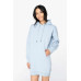 Pulover / hoodie Native Spirit LADIES' ECO-FRIENDLY HOODED SWEATSHIRT DRESS NS5005