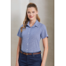 Srajca / Pulover Premier WOMEN'S SHORT SLEEVE GINGHAM MICROCHECK SHIRT PR321