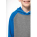 Proact KIDS' TWO-TONE HOODED SWEATSHIRT PA370