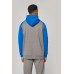 Proact UNISEX TWO-TONE ZIPPED HOODED FLEECE JACKET PA380