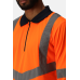 Regatta PRO HI-VIS LS POLO SHIRT RETRS192